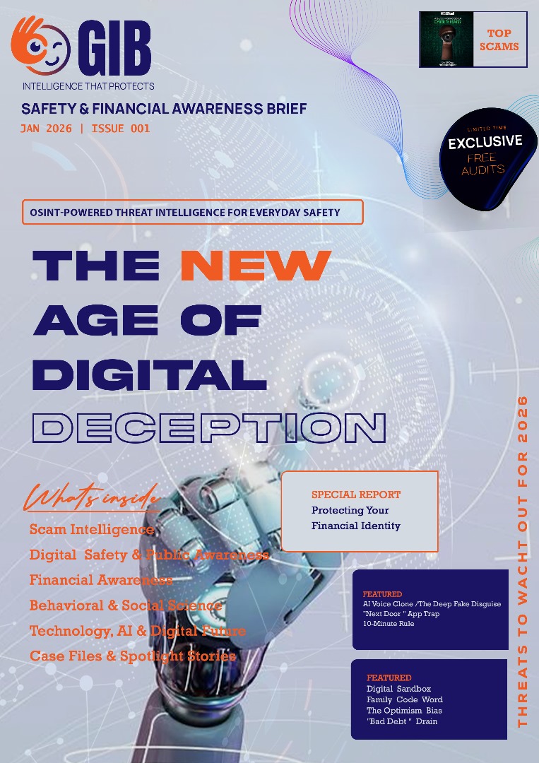 Issue 1 &mdash; The New Age of Digital Deception cover